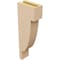 Ekena Millwork 3"W x 6"D x 18"H Thin Alpine Rough Cedar Woodgrain TimberThane Corbel, Primed Tan CORUR03X06X18ALPRCPR - alternate 4